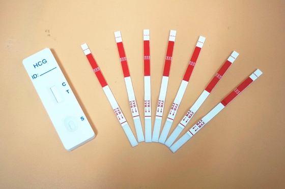 Schwangerschaft der Kassetten-schnelle Diagnosetest-Ausrüstungs-HCG genau für Hauptselbstprüfung
