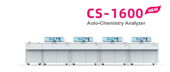 Medizinischer völlig Selbstbiochemie-Analysator-Modularbauweise CS-1600 1600 t/h