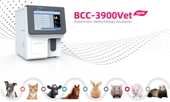 CER automatischer Hämatologie-Analysator-große Veterinärkapazität 110VA