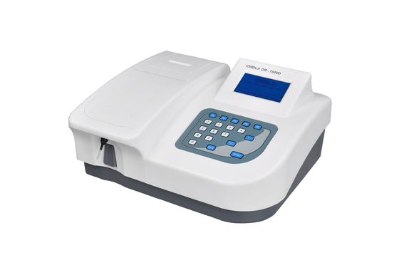 Blut-klinische Chemie-Analysator hitzebeständiger Dr 7000D halb Selbst