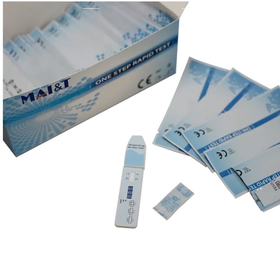 Bescheinigen schnelle Test-Ausrüstung ISO13485 Urin Hcg elektrischen THC-Test-Streifen